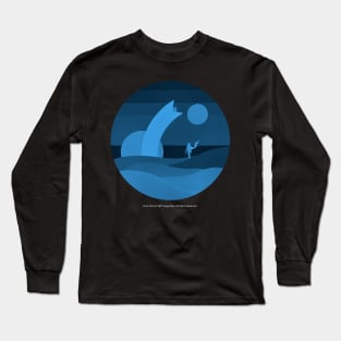 Minimalist Arrakis, Midnight Long Sleeve T-Shirt